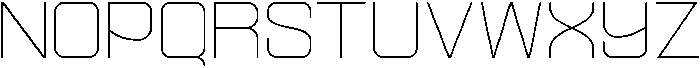 Ethere S Extra Light Expanded otf (200) Font UPPERCASE