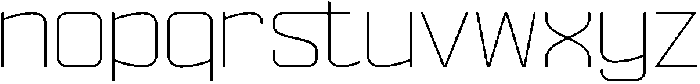 Ethere S Extra Light Expanded otf (200) Font LOWERCASE
