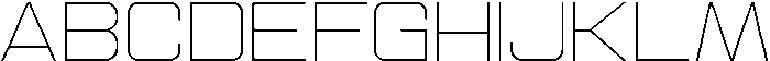 Ethere S Extra Light Extra Expanded otf (200) Font