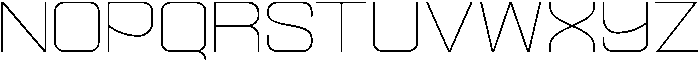 Ethere S Extra Light Extra Expanded otf (200) Font UPPERCASE