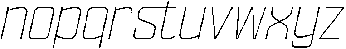 Ethere S Extra Light It otf (200) Font LOWERCASE