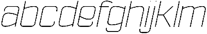 Ethere S Extra Light Semi Expanded It otf (200) FONT