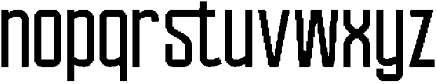 Ethere S ExtraBold Extra Condensed otf (700) Font LOWERCASE