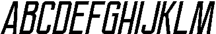 Ethere S ExtraBold X Condensed It otf (700) Font UPPERCASE