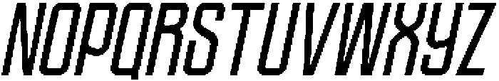 Ethere S ExtraBold X Condensed It otf (700) Font UPPERCASE