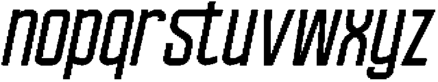Ethere S ExtraBold X Condensed It otf (700) Font LOWERCASE