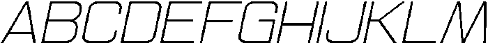 Ethere S Light Expanded It otf (300) Font UPPERCASE