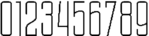 Ethere S Light Extra Condensed otf (300) Font OTHER CHARS