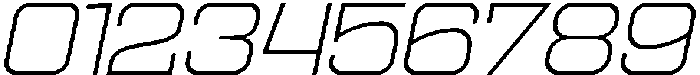 Ethere S Light Extra Expanded It otf (300) Font OTHER CHARS