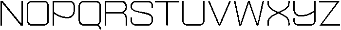 Ethere S Light Extra Expanded otf (300) Font UPPERCASE