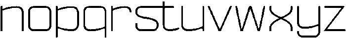 Ethere S Light Extra Expanded otf (300) Font LOWERCASE