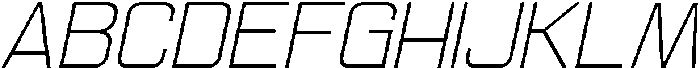 Ethere S Light Semi Expanded It otf (300) Font