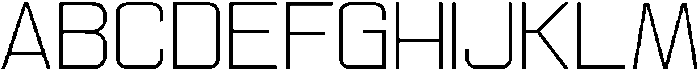 Ethere S Light Semi Expanded otf (300) Font