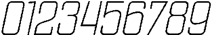 Ethere S Light SemiCondensed It otf (300) Font OTHER CHARS