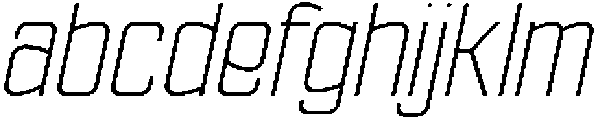 Ethere S Light SemiCondensed It otf (300) FONT