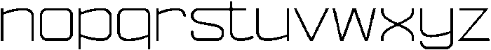 Ethere S Light Ultra Expanded otf (300) Font LOWERCASE