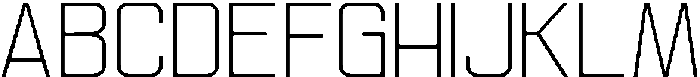 Ethere S Light otf (300) Font UPPERCASE
