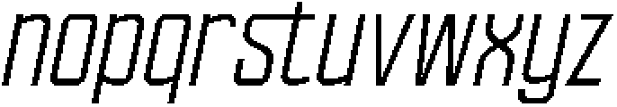 Ethere S Medium Condensed It otf (500) Font LOWERCASE