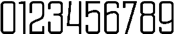 Ethere S Medium Condensed otf (500) Font OTHER CHARS