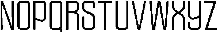 Ethere S Medium Condensed otf (500) Font UPPERCASE