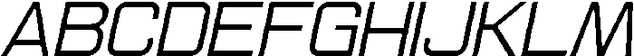 Ethere S Medium Expanded It otf (500) Font UPPERCASE