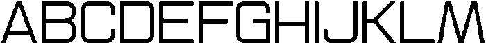 Ethere S Medium Expanded otf (500) Font UPPERCASE