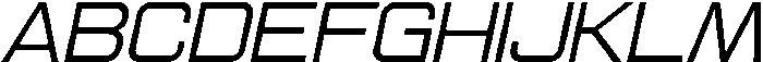 Ethere S Medium Extra Expanded It otf (500) Font