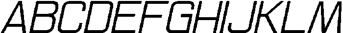 Ethere S Medium Semi Expanded It otf (500) Font