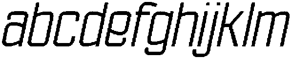 Ethere S Medium SemiCondensed It otf (500) FONT