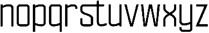 Ethere S Medium SemiCondensed otf (500) Font LOWERCASE