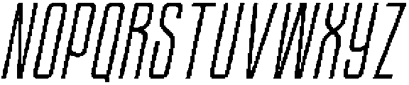 Ethere S Medium Ultra Condensed It otf (500) Font UPPERCASE