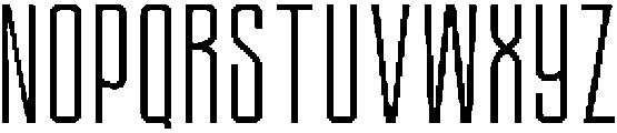 Ethere S Medium Ultra Condensed otf (500) Font UPPERCASE