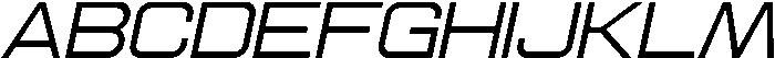 Ethere S Medium Ultra Expanded It otf (500) Font UPPERCASE
