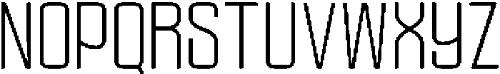 Ethere S Regular Condensed otf (400) Font UPPERCASE