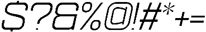 Ethere S Regular Expanded It otf (400) Font OTHER CHARS