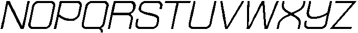Ethere S Regular Expanded It otf (400) Font UPPERCASE