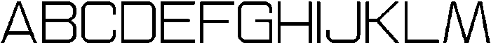 Ethere S Regular Expanded otf (400) Font UPPERCASE