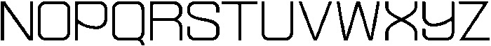Ethere S Regular Expanded otf (400) Font UPPERCASE