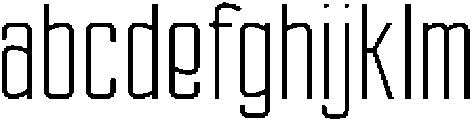 Ethere S Regular Extra Condensed otf (400) FONT