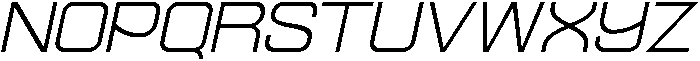 Ethere S Regular Extra Expanded It otf (400) Font UPPERCASE