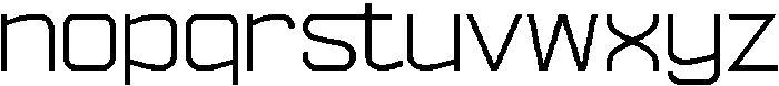 Ethere S Regular Extra Expanded otf (400) Font LOWERCASE