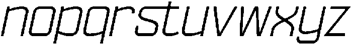 Ethere S Regular Semi Expanded It otf (400) Font LOWERCASE