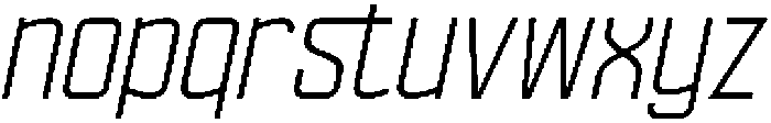 Ethere S Regular SemiCondensed It otf (400) Font LOWERCASE
