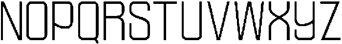 Ethere S Regular SemiCondensed otf (400) Font UPPERCASE