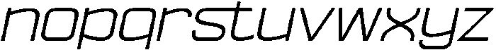 Ethere S Regular Ultra Expanded It otf (900) Font LOWERCASE
