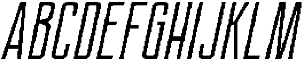 Ethere S Semi BoldUltra Condensed It otf (600) Font UPPERCASE