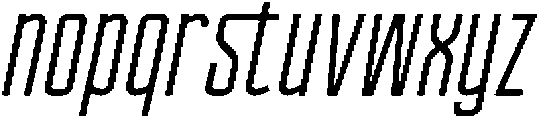 Ethere S Semi BoldUltra Condensed It otf (600) Font LOWERCASE