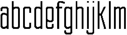 Ethere S Semi BoldUltra Condensed otf (600) FONT