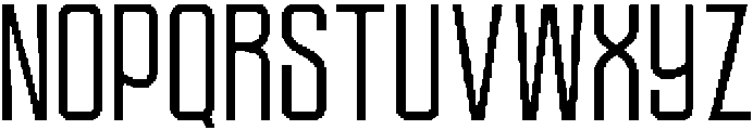 Ethere S SemiBold Extra Condensed otf (600) Font UPPERCASE