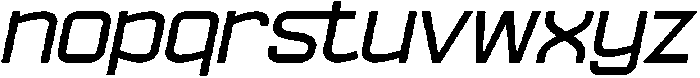 Ethere S SemiBold Extra Expanded It otf (600) Font LOWERCASE